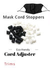 Mouth Masks Cord Stoppers Cord Adjuster